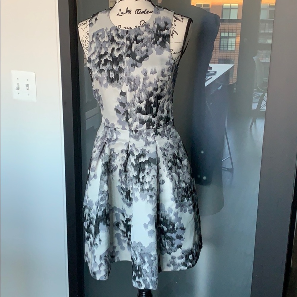 Structured a-line dress